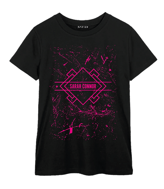 Sarah Connor T-Shirt black pink